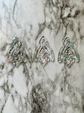 Rocket Ship Acrylic Paperclip Bookmark