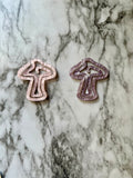 Mushroom Acrylic Paperclip Bookmark